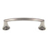 Top Knobs Asbury Rue Cabinet Arch Pull 3 3/4" (96mm) CTC Polished Nickel M1293