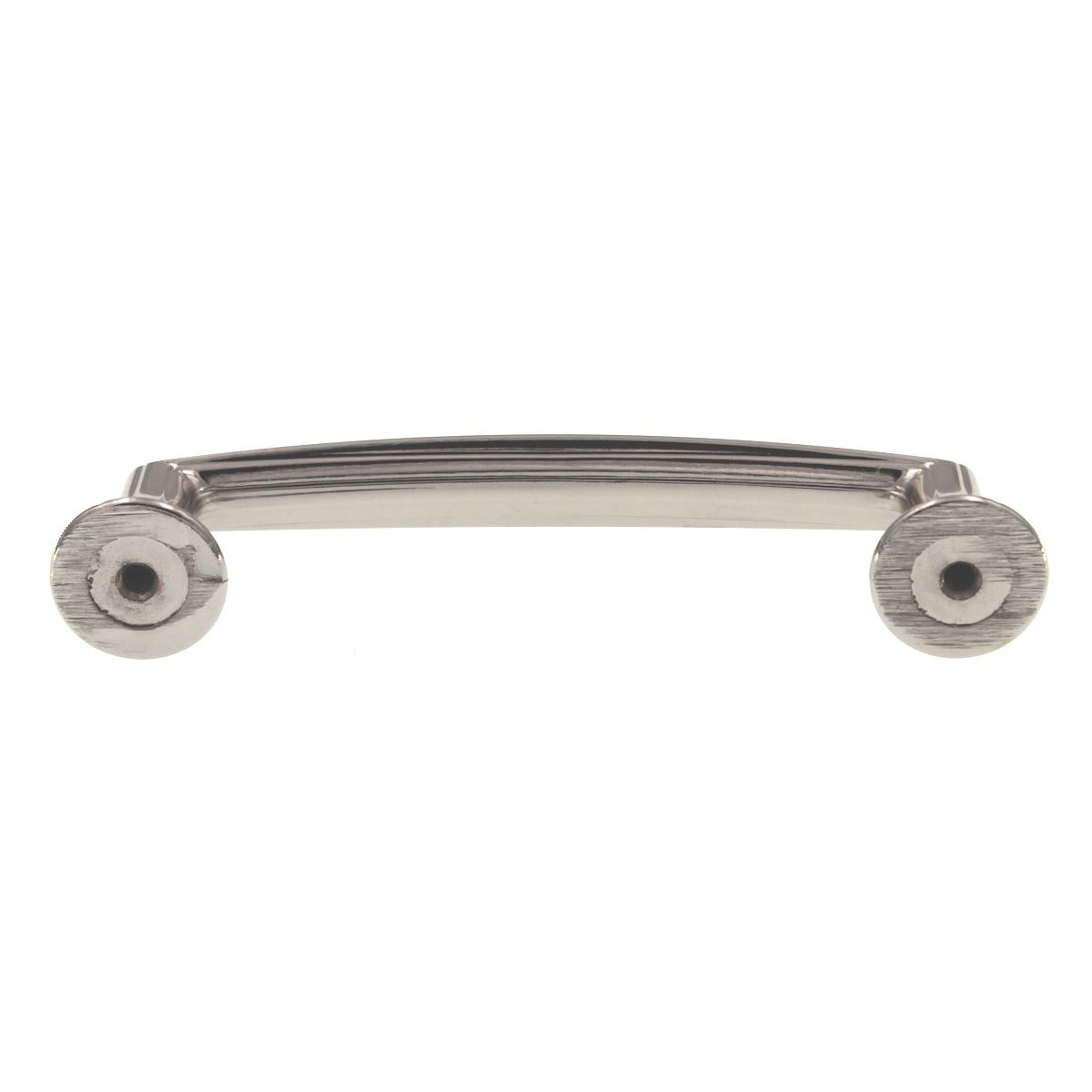 Top Knobs Asbury Rue Cabinet Arch Pull 3 3/4" (96mm) CTC Polished Nickel M1293