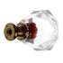 Cliffside Crystal 1 1/4" Cabinet Knob Clear Octagon M13-32