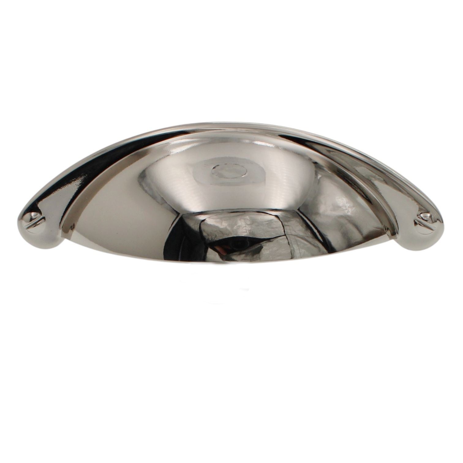 Top Knobs Asbury Arendal Drawer Cup Pull 2 1/2" (64mm) CTC Polished Nickel M1302