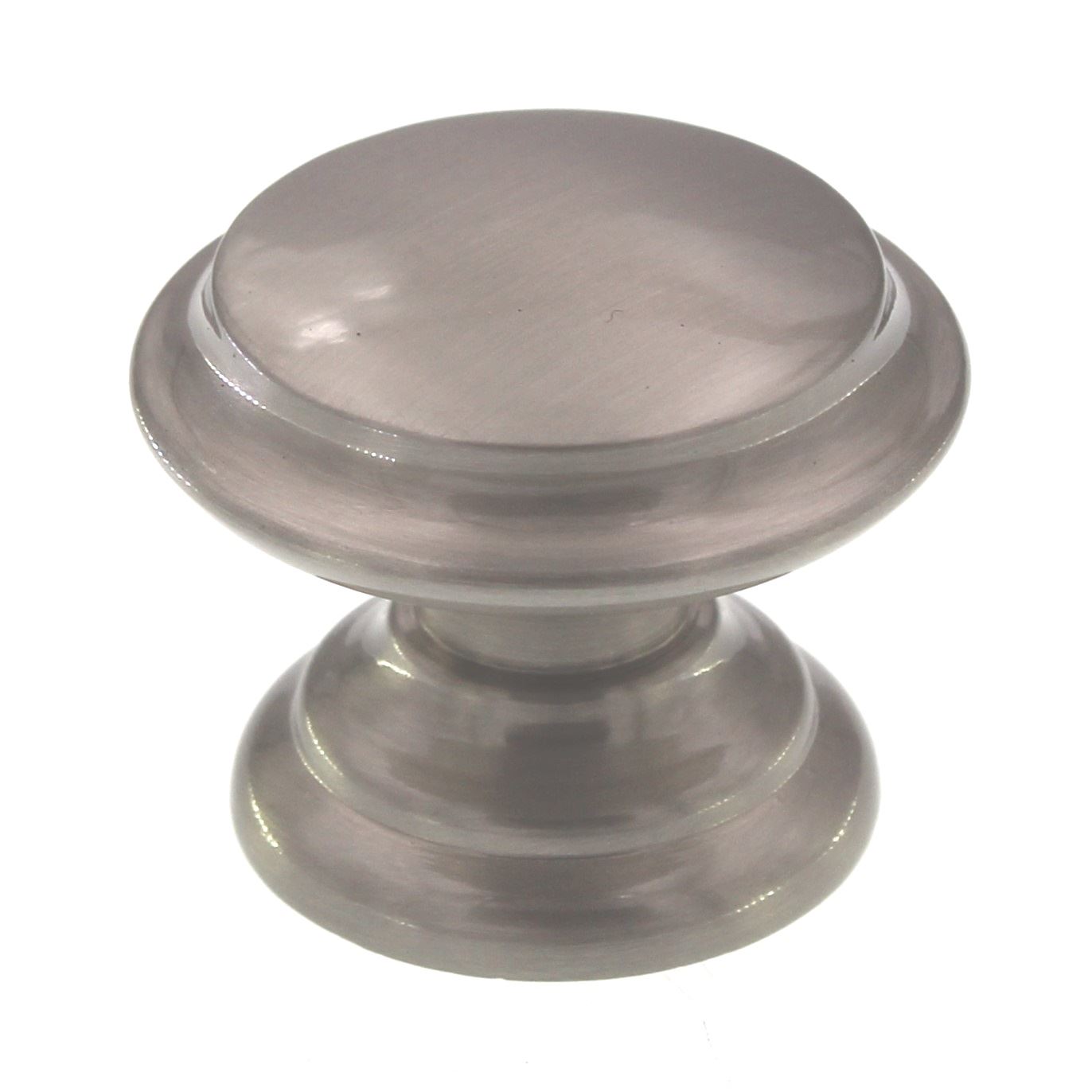 Top Knobs Dakota Asbury 1 3/8" Flat Top  Cabinet Knob Brushed Satin Nickel M1303