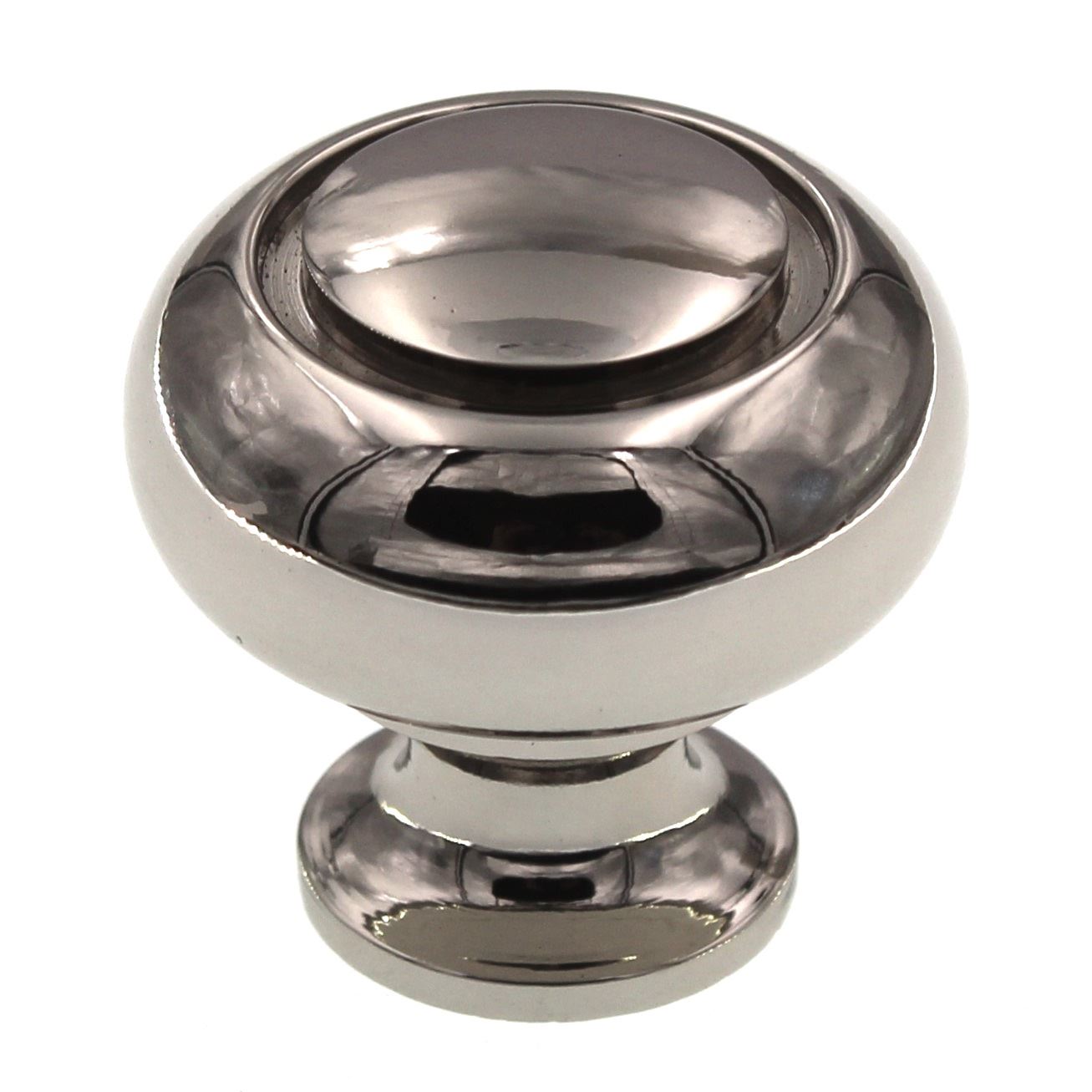 Top Knobs Asbury Brass 1 1/4" Ring Cabinet Knob Polished Nickel M1309
