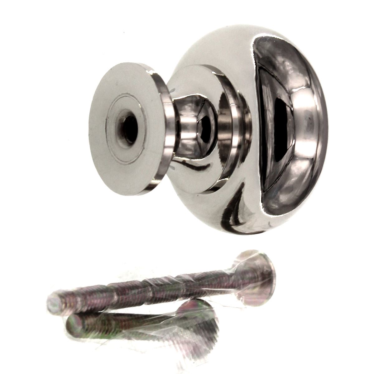 Top Knobs Asbury Brass 1 1/4" Ring Cabinet Knob Polished Nickel M1309