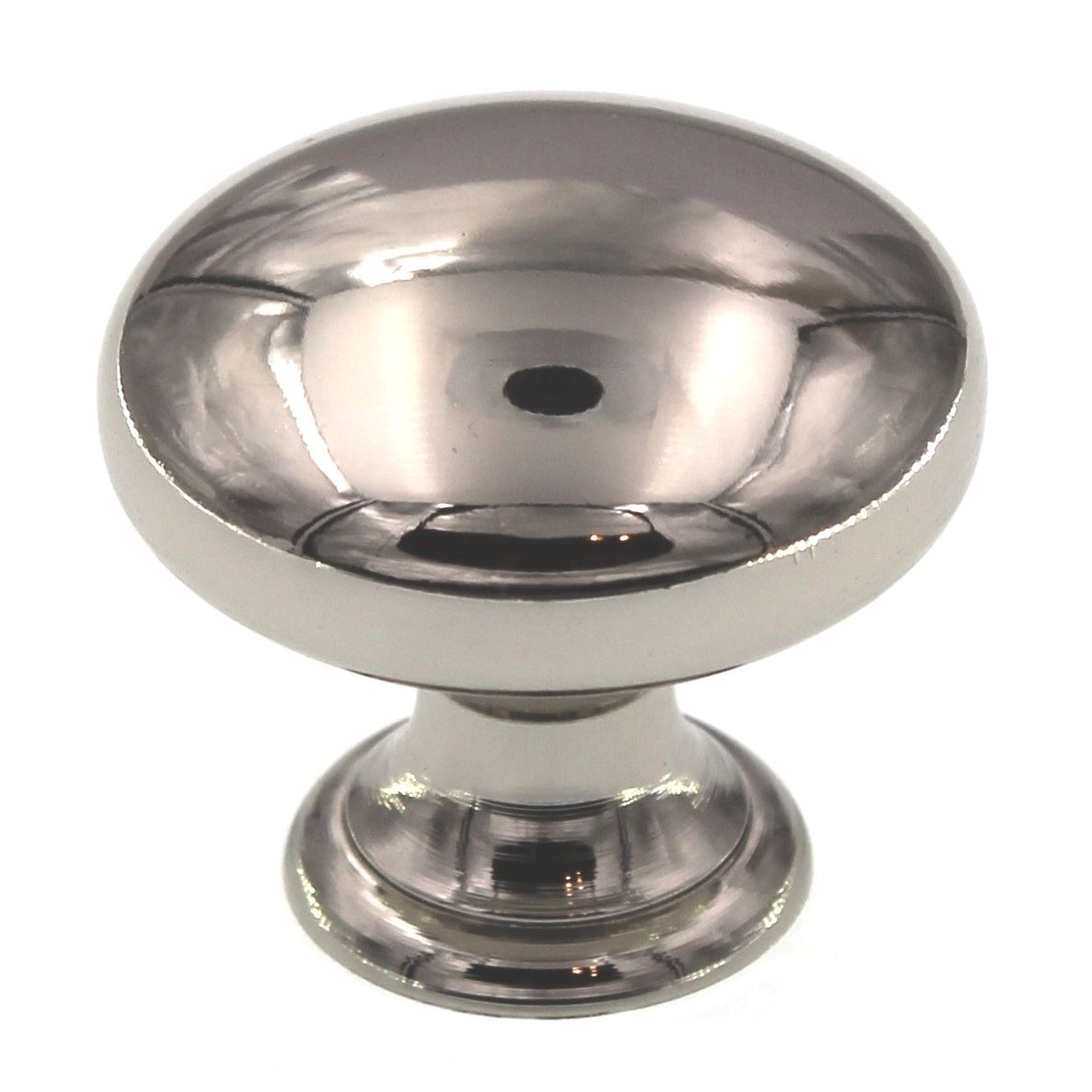 Top Knobs Asbury Brass 1 1/4" Mushroom Cabinet Knob Polished Nickel M1312