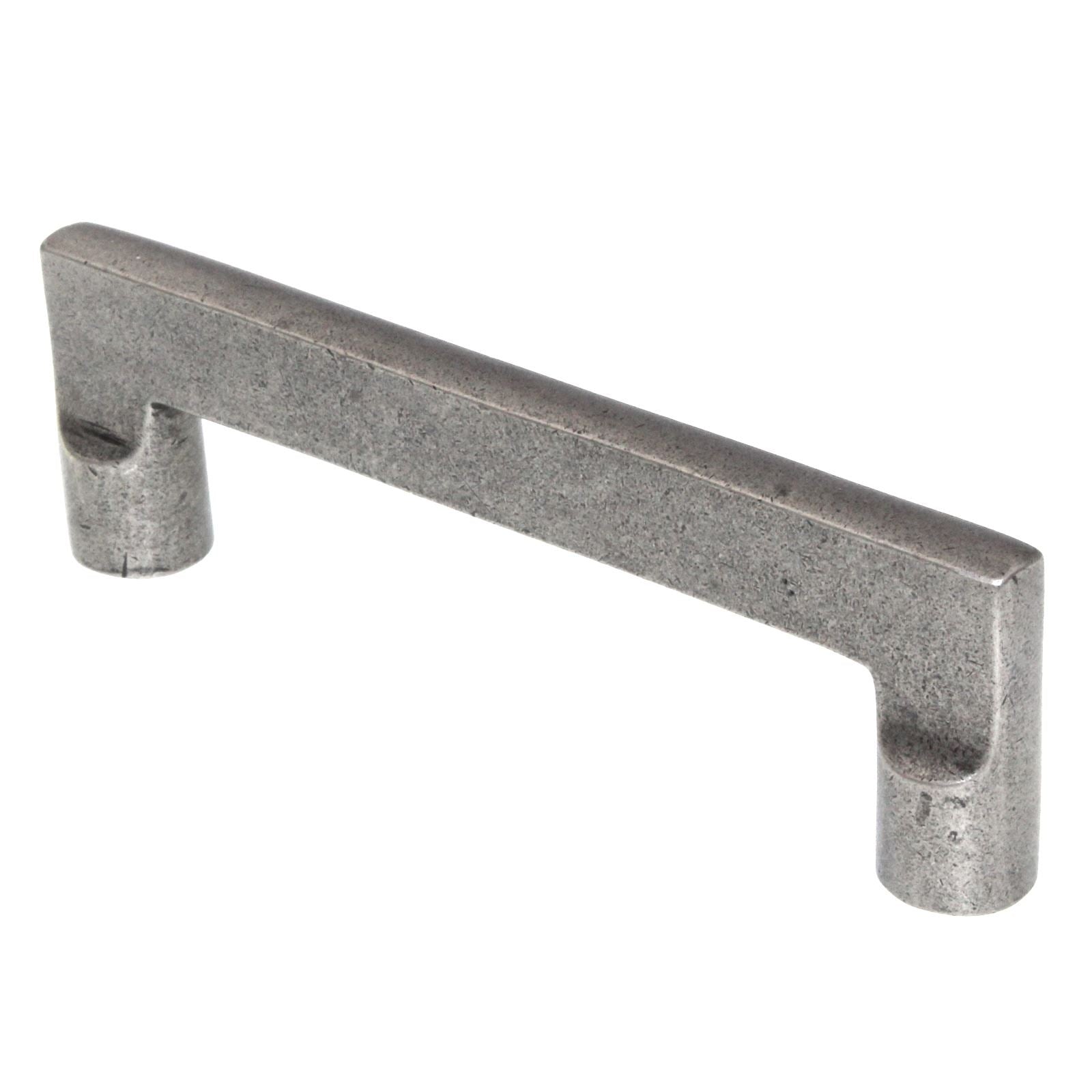 Top Knobs Aspen Cabinet Square Pull Flat Sided 4" CTC Silicon Bronze Light M1360
