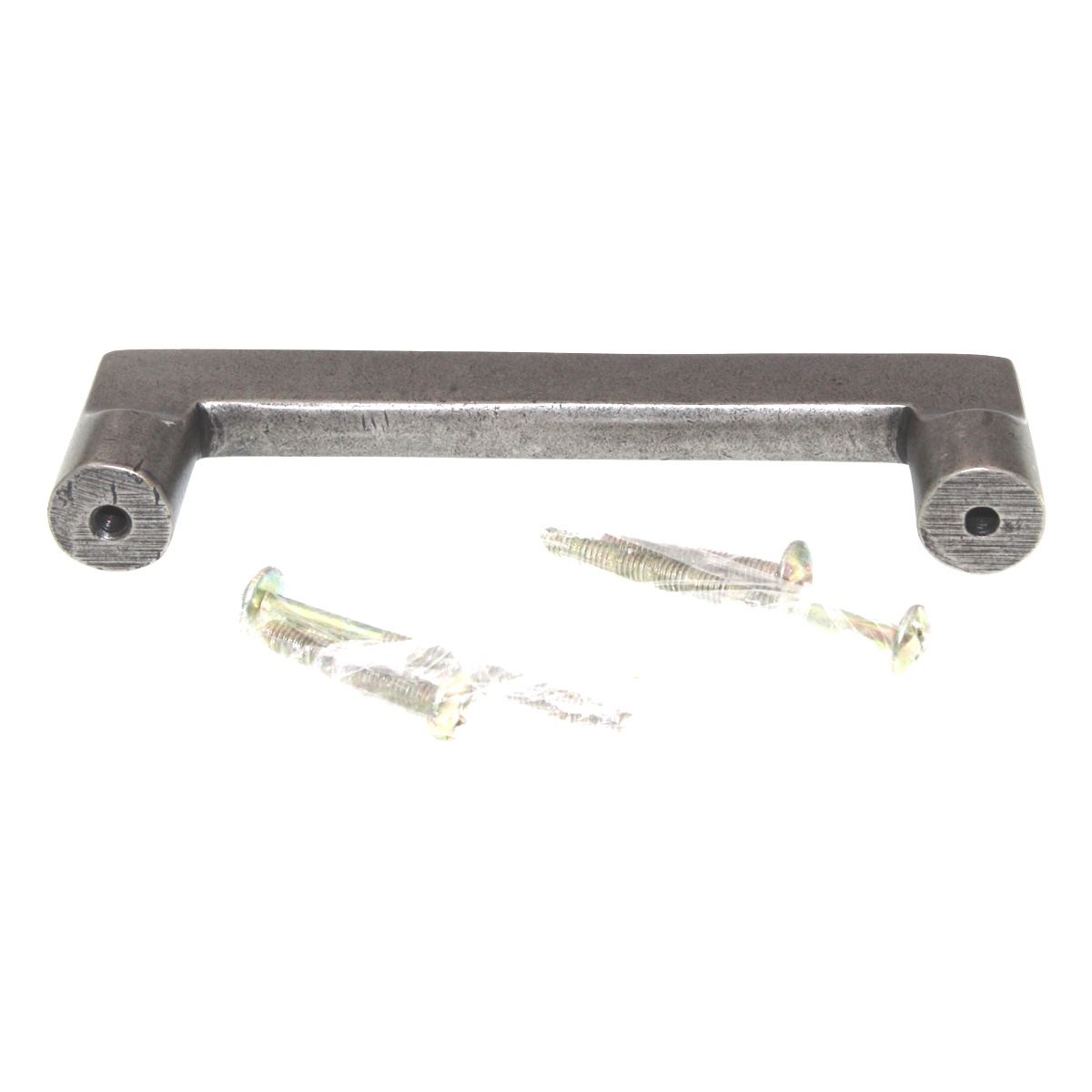 Top Knobs Aspen Cabinet Square Pull Flat Sided 4" CTC Silicon Bronze Light M1360