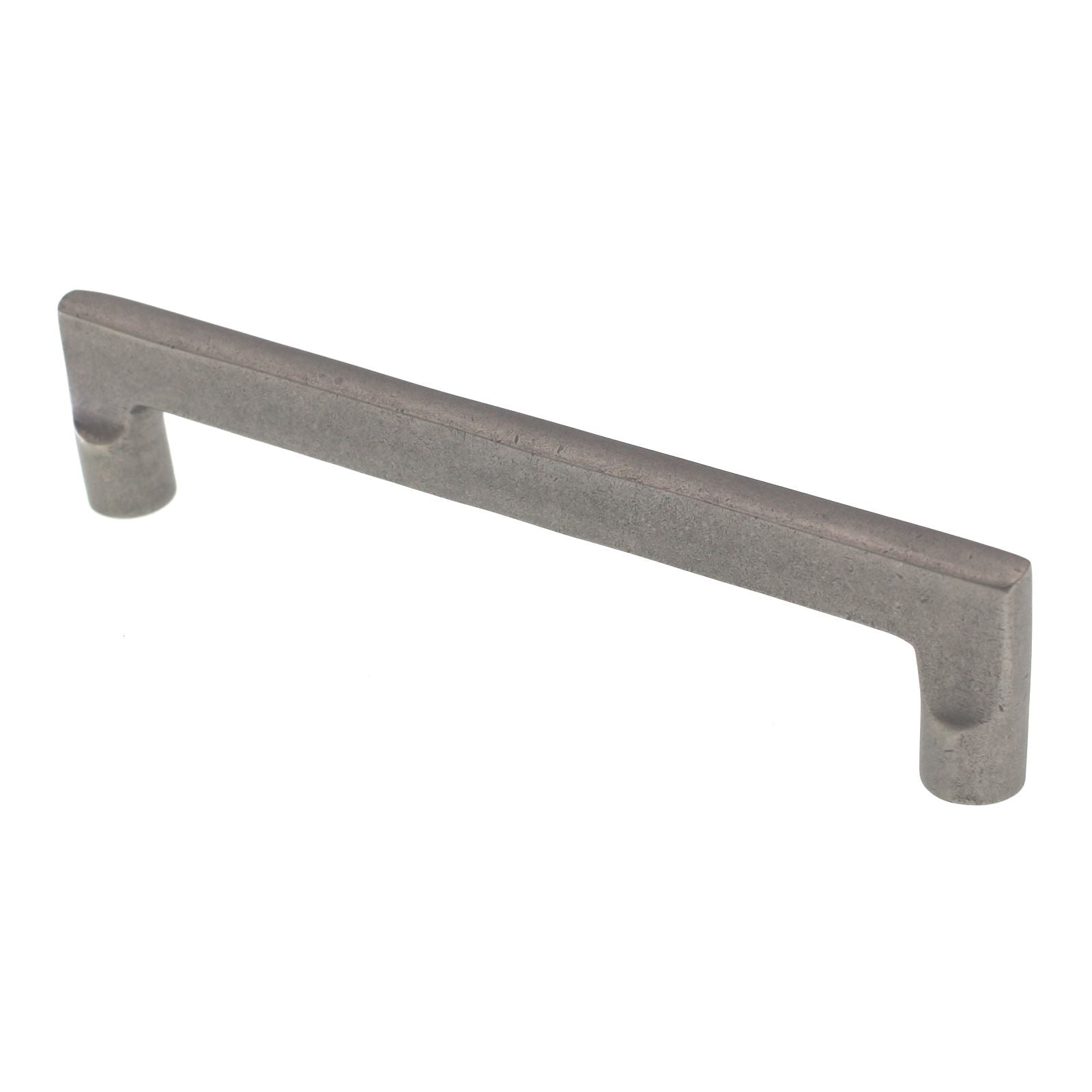 Top Knobs Aspen Cabinet Square Pull Flat Sided 6" CTC Silicon Bronze Light M1365