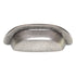 Top Knobs Aspen Drawer Cup Pull 3" CTC Silicon Bronze Light M1410