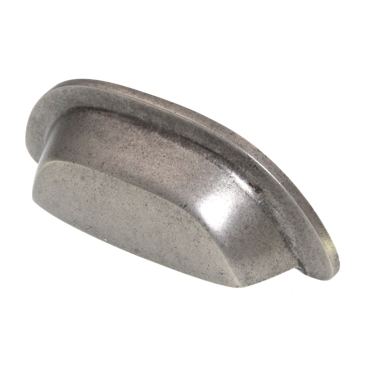 Top Knobs Aspen Drawer Cup Pull 3" CTC Silicon Bronze Light M1410