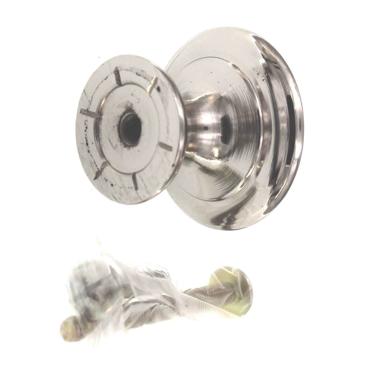 Top Knobs Dakota 1 1/4" Mushroom Cabinet Knob Polished Nickel M1582