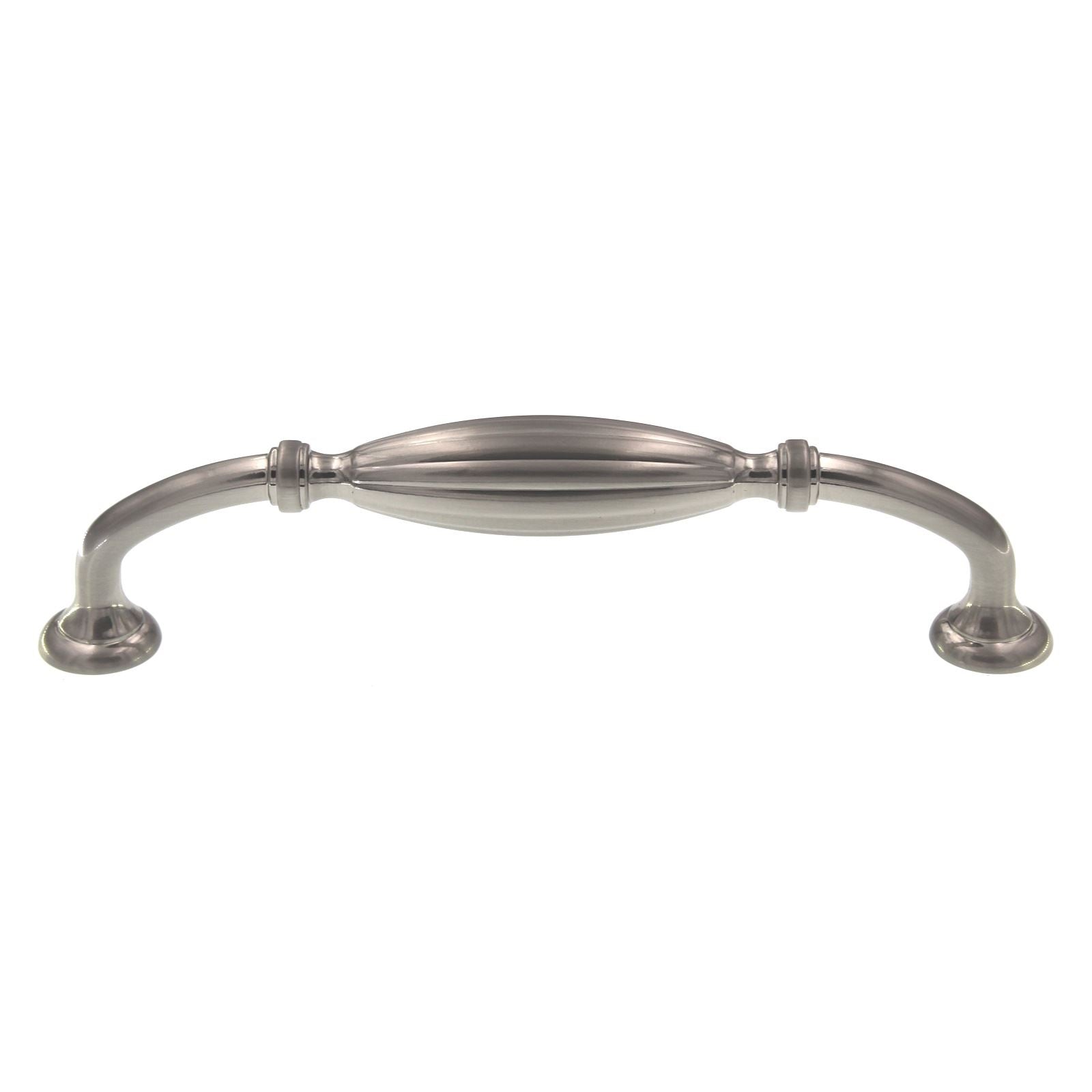 Top Knobs Tuscany Cabinet D-Pull 5 1/16" (128mm) CTC Brushed Satin Nickel M1788