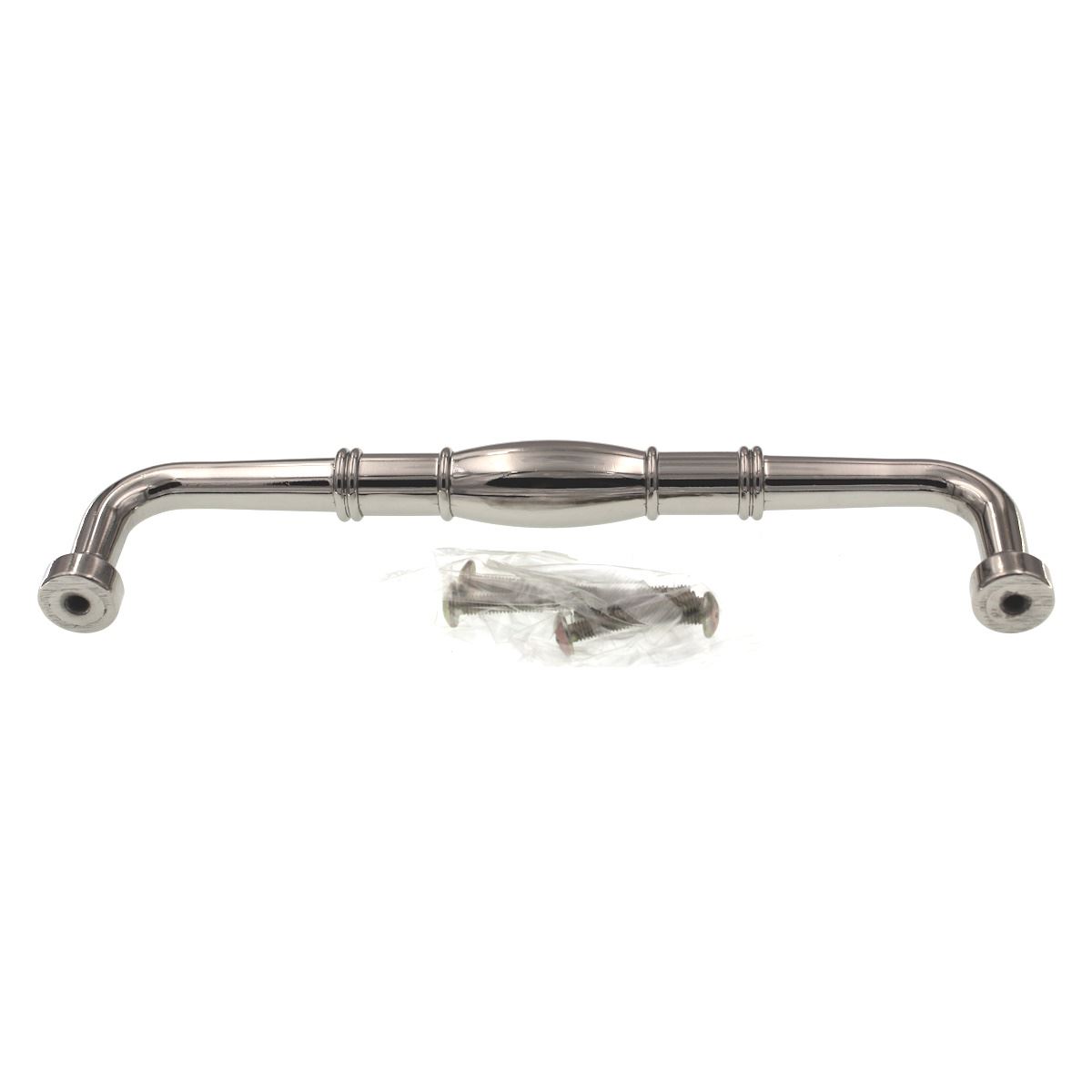Top Knobs Appliance Normandy Cabinet Arch Pull 7" CTC Polished Nickel M1800-7