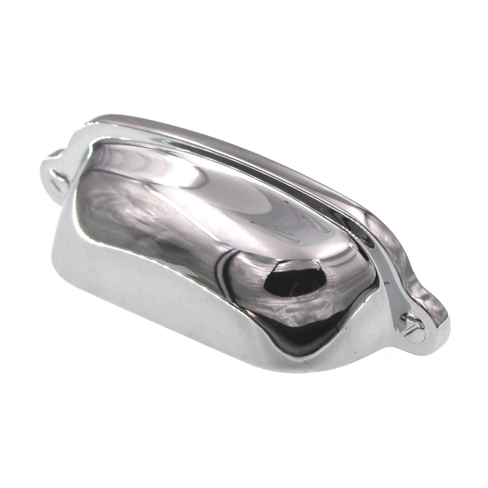 Top Knobs Dakota Charlotte Drawer Cup Pull 2 9/16" CTC Polished Chrome M1911
