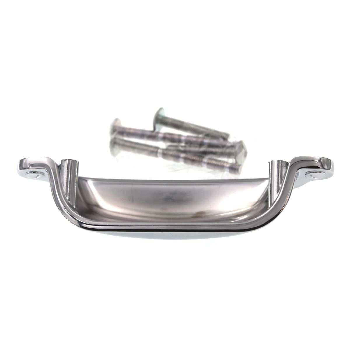 Top Knobs Dakota Charlotte Drawer Cup Pull 2 9/16" CTC Polished Chrome M1911