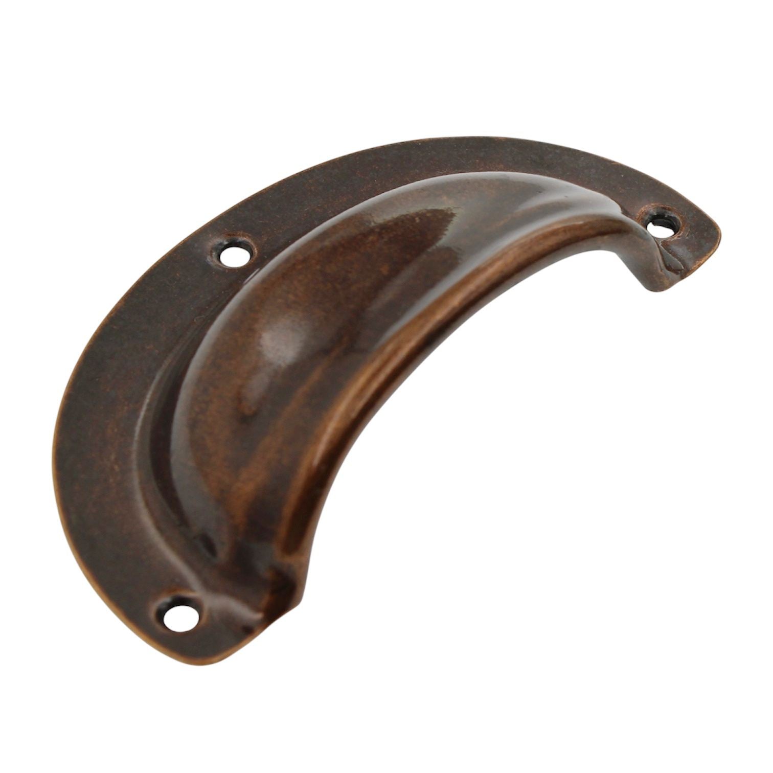 Top Knobs Tuscany Mayfair Drawer Cup Pull Surface Mount Old English Copper M213