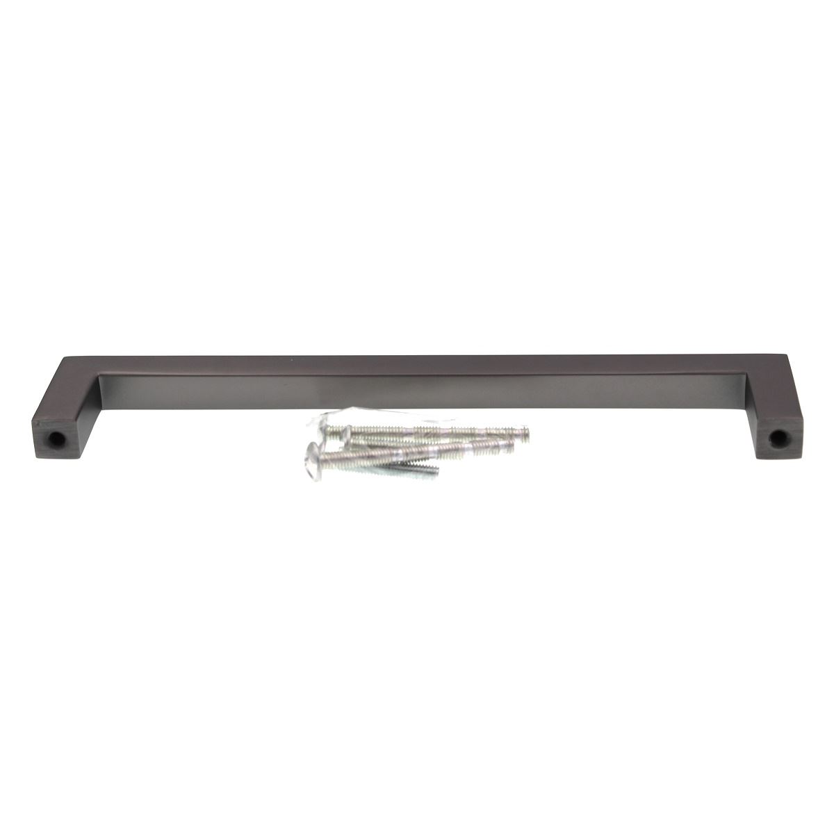 Top Knobs Nouveau Cabinet Square Pull 6 5/16" (160mm) CTC Ash Gray M2154