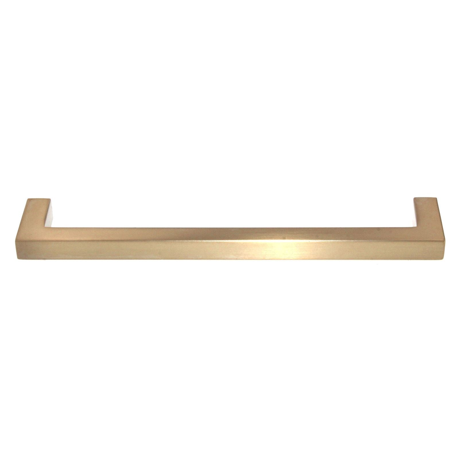 Top Knobs Nouveau Cabinet Square Pull 6 5/16" (160mm) CTC Honey Bronze M2155