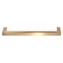 Top Knobs Nouveau Cabinet Square Pull 6 5/16" (160mm) CTC Honey Bronze M2155