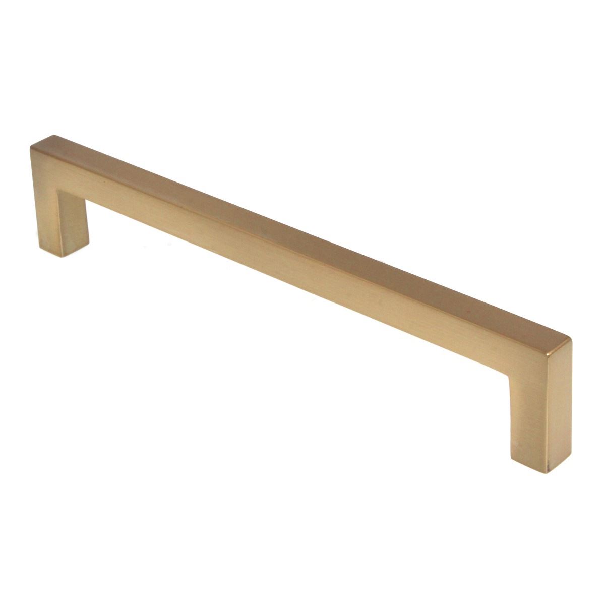 Top Knobs Nouveau Cabinet Square Pull 6 5/16" (160mm) CTC Honey Bronze M2155