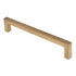 Top Knobs Nouveau Cabinet Square Pull 6 5/16" (160mm) CTC Honey Bronze M2155