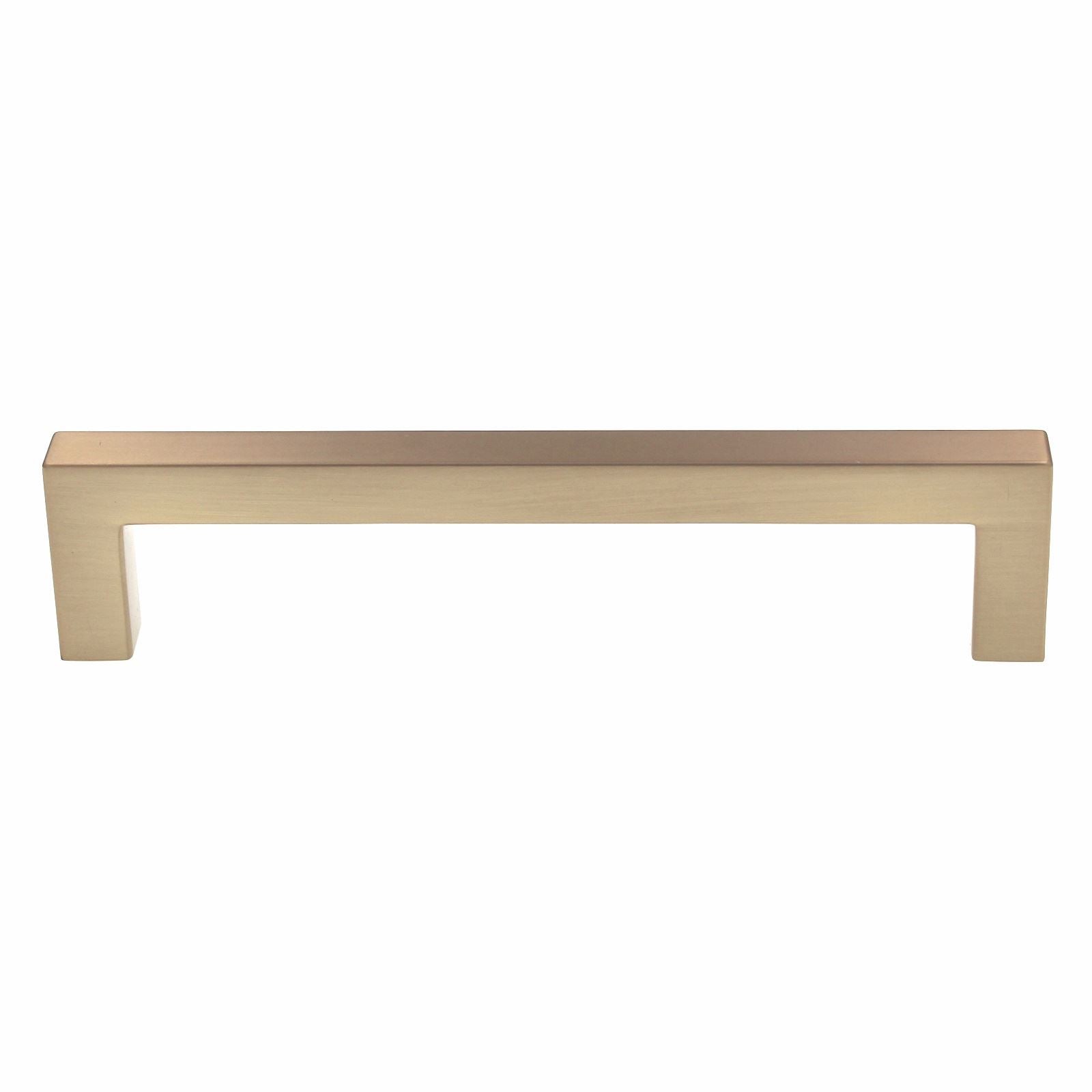 Top Knobs Nouveau Cabinet Square Pull 5 1/16" (128mm) CTC Honey Bronze M2157