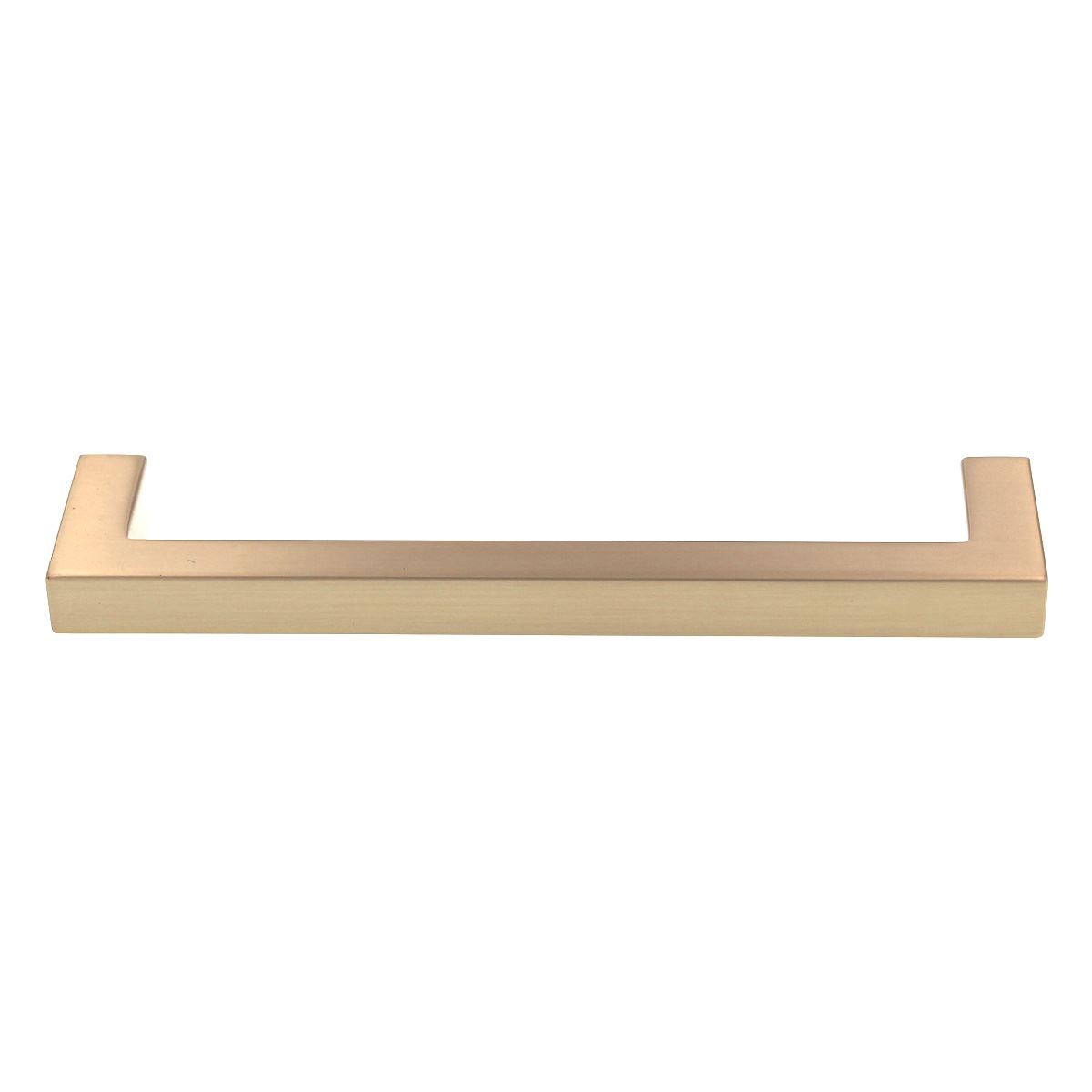 Top Knobs Nouveau Cabinet Square Pull 5 1/16" (128mm) CTC Honey Bronze M2157
