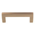 Top Knobs Nouveau Cabinet Square Pull 3 3/4" (96mm) CTC Honey Bronze M2159