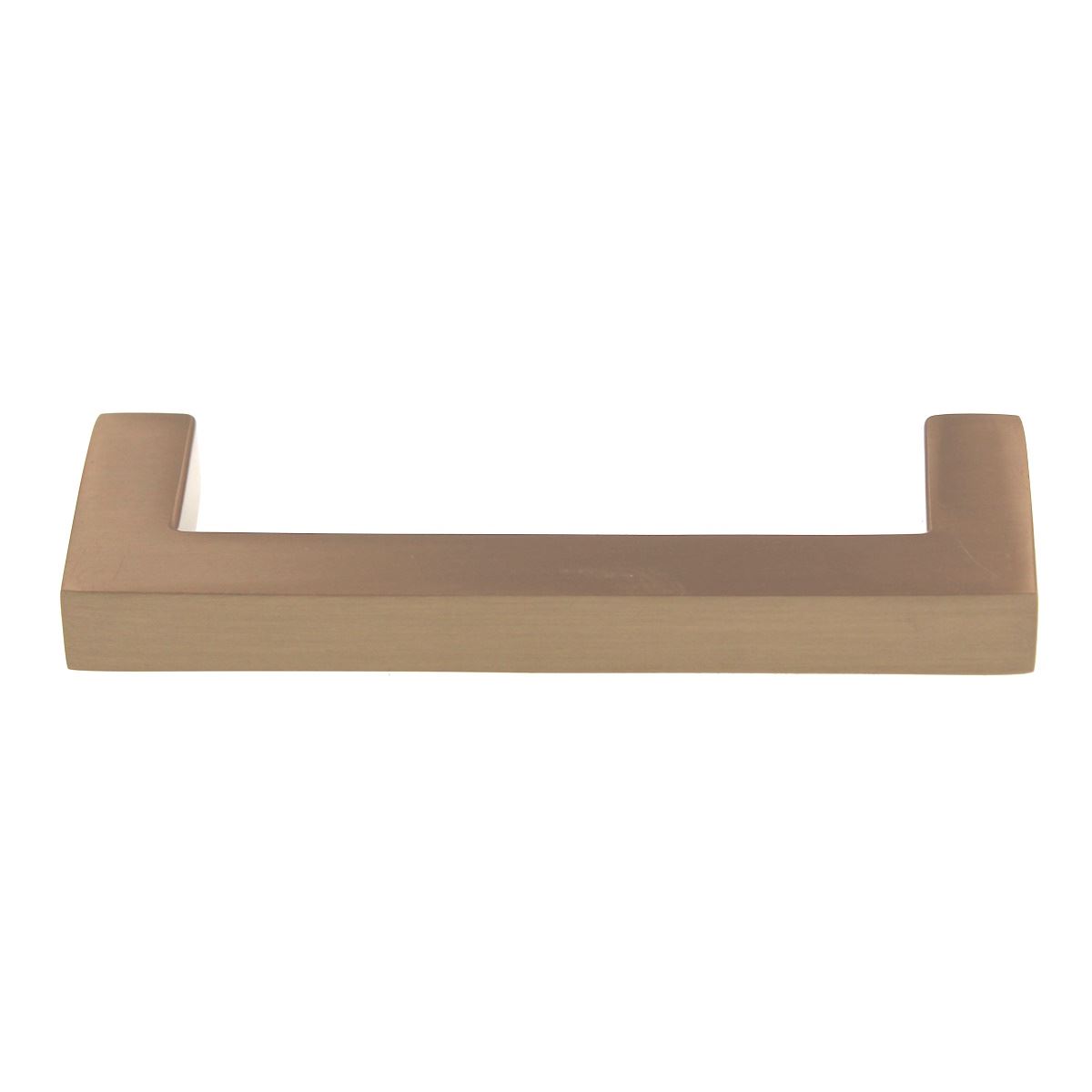 Top Knobs Nouveau Cabinet Square Pull 3 3/4" (96mm) CTC Honey Bronze M2159