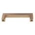 Top Knobs Nouveau Cabinet Square Pull 3 3/4" (96mm) CTC Honey Bronze M2159