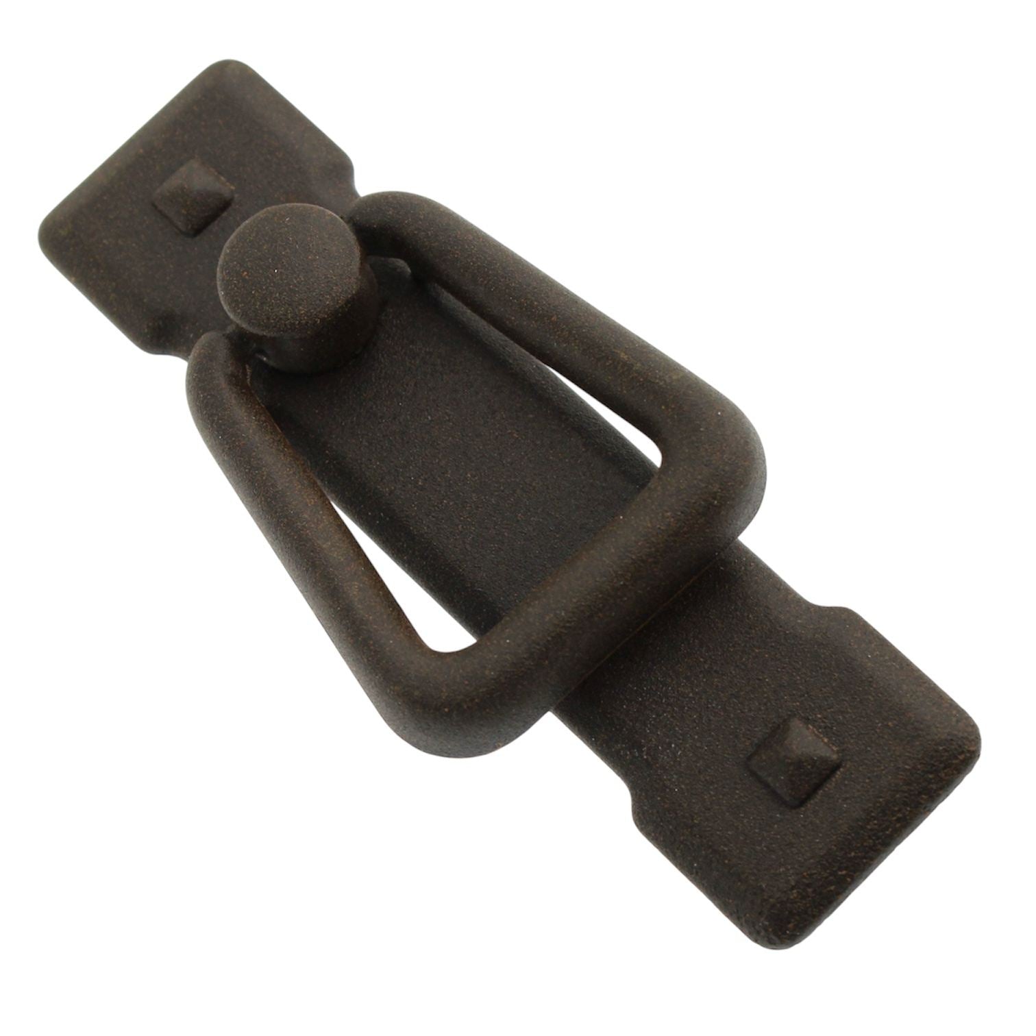 Top Knobs Nouveau Mission Cabinet Ring Pull 2 1/4" CTC Rust M237