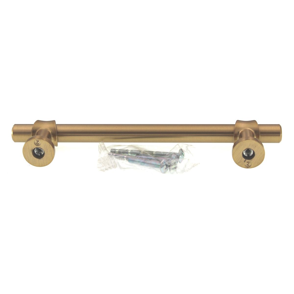 Top Knobs Dakota Bit Bar Pull 5 1/16" (128mm) CTC Honey Bronze M2712