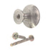 Top Knobs Somerset Brass 1 1/4" Mushroom Cabinet Knob Brushed Satin Nickel M281