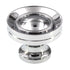 Top Knobs Somerset Brass 1 1/4" Button Faced Cabinet Knob Polished Chrome M291