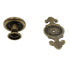 Top Knobs Brittania Canterbury 1 1/4" Knob with Backplate German Bronze M31
