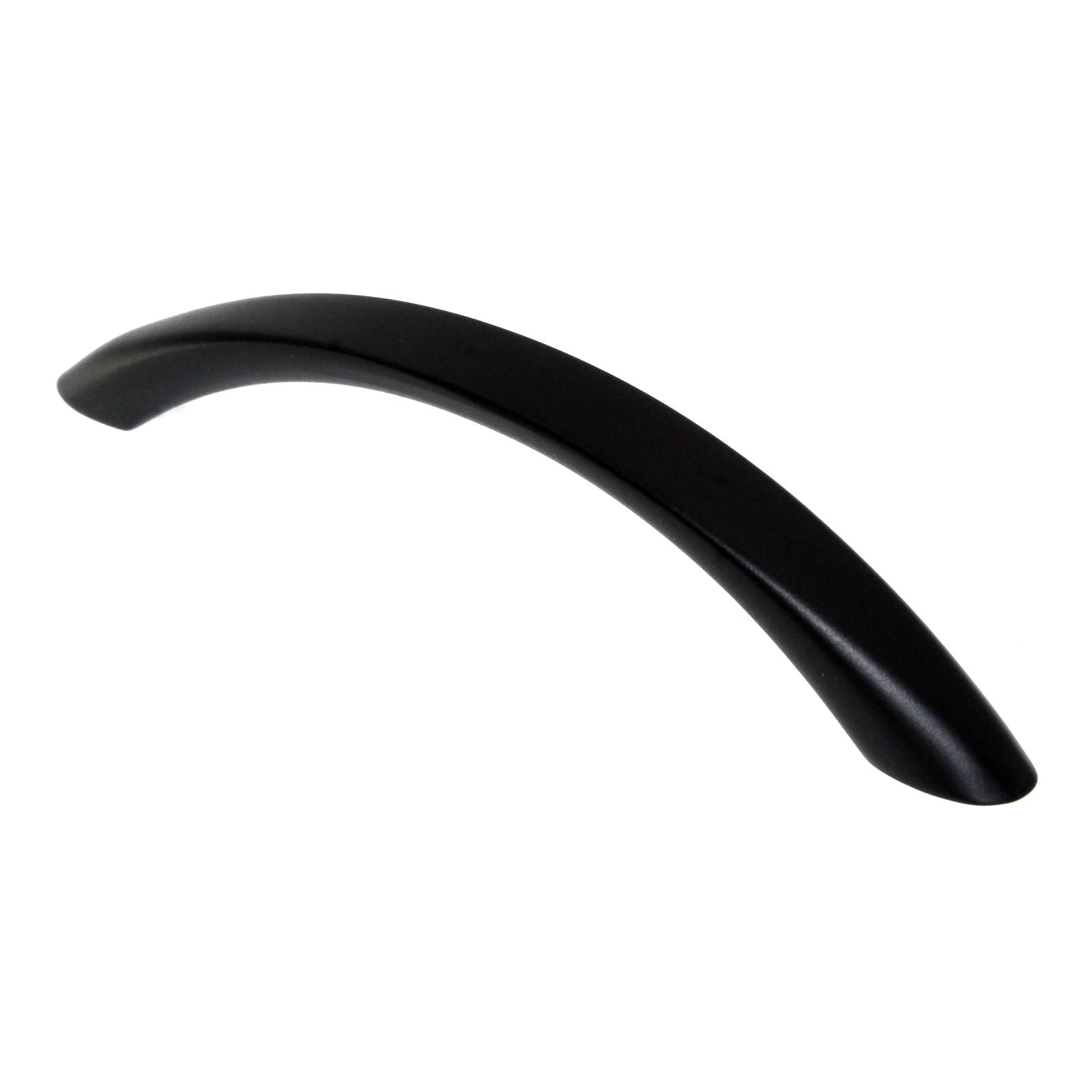 Top Knobs Nouveau Cabinet Arch Pull 3 3/4" (96mm) CTC Flat Black M386