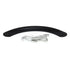 Top Knobs Nouveau Cabinet Arch Pull 3 3/4" (96mm) CTC Flat Black M386