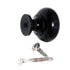 Top Knobs Normandy 1 1/4 Inch Brass Cabinet Decorative  Knob Patina Black M599