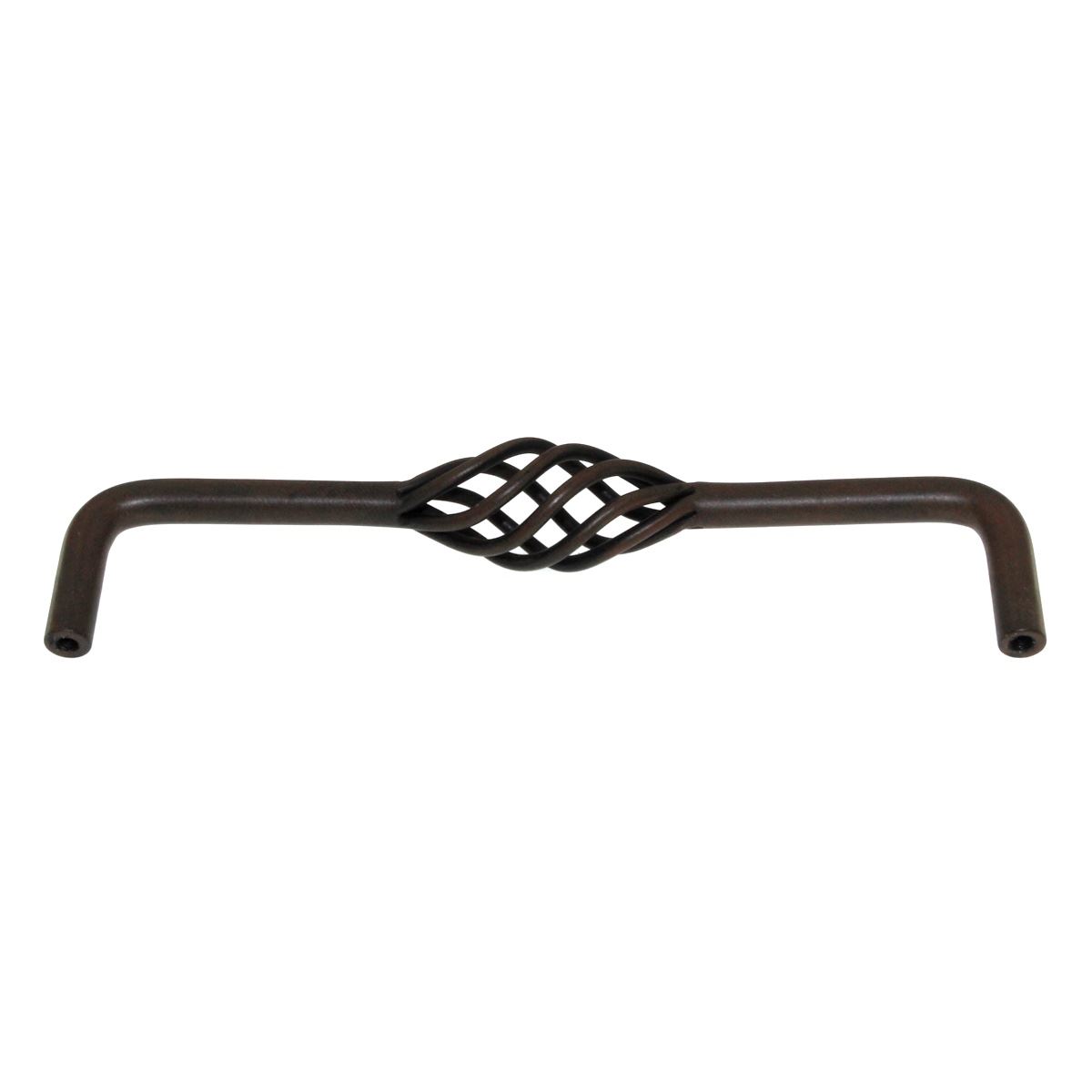 Top Knobs Normandy Cabinet Birdcage Pull 6" CTC Patina Rouge M654