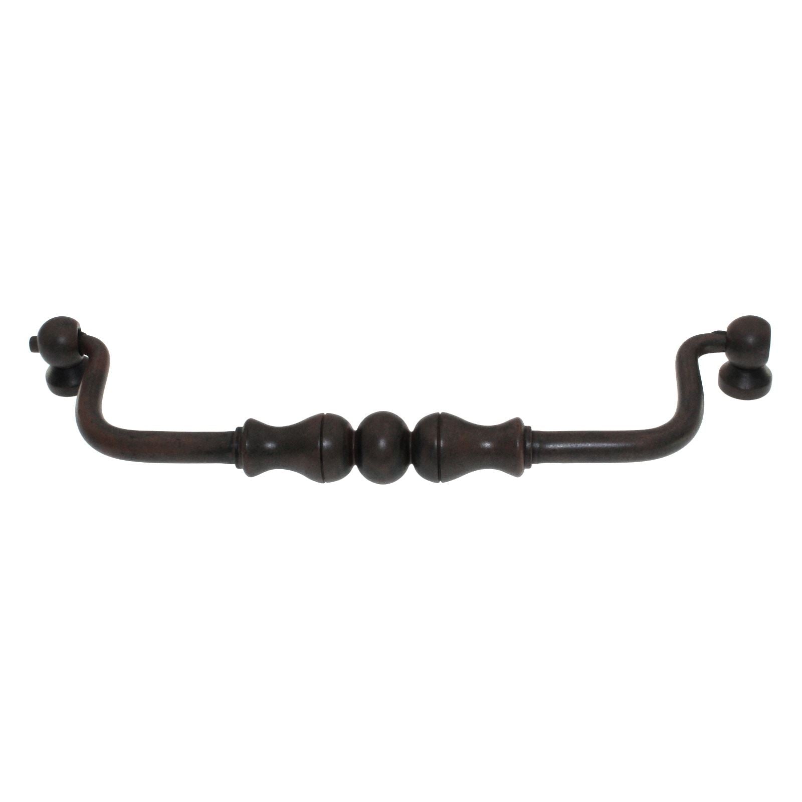 Top Knobs Orne Drop Drawer Bail Pull 7" CTC Patina Black M680