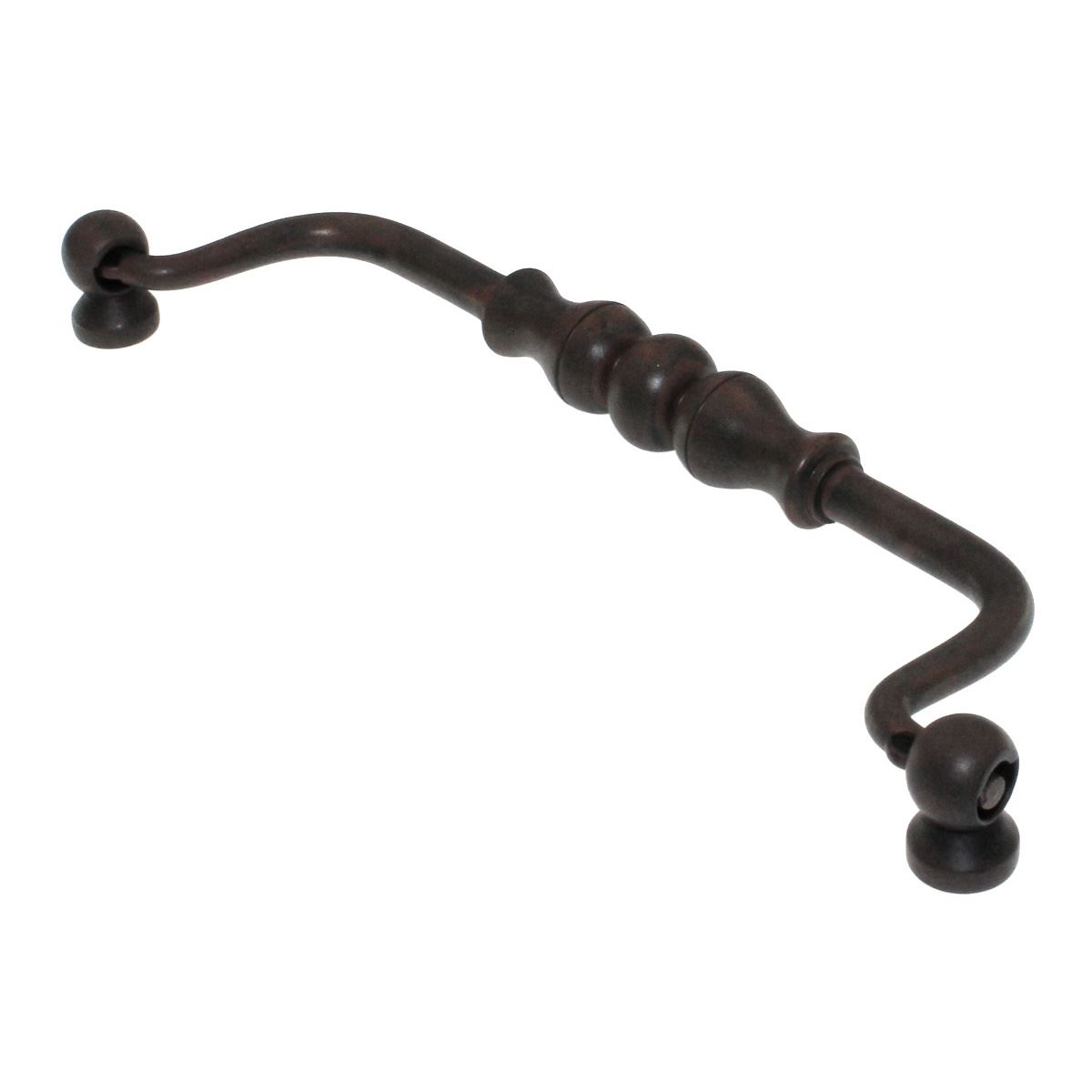 Top Knobs Orne Drop Drawer Bail Pull 7" CTC Patina Black M680