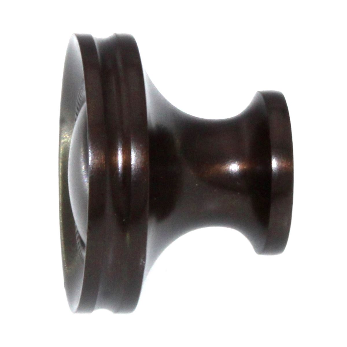 Top Knobs Oil Rubbed Bronze 1 1/4" Button Faced Knob Oil Rubbed Bronze M755