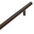 Top Knobs Nouveau Steel Appliance Pull 18 7/8" Ctr Oil-Rubbed Bronze M762