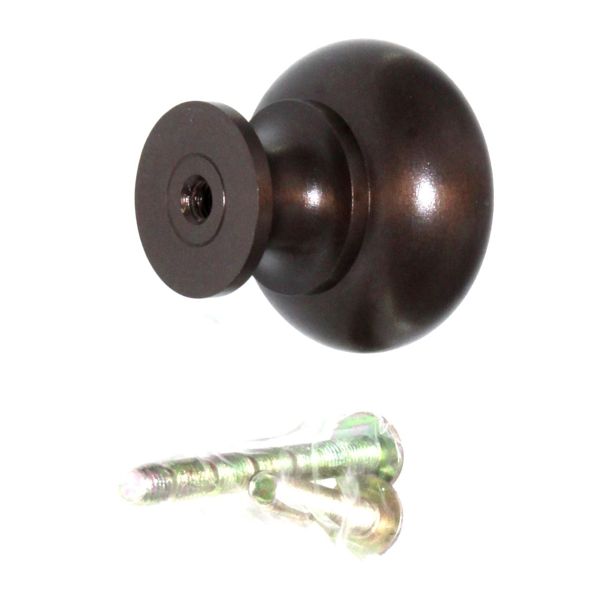 Top Knobs Normandy Brass 1 1/4" Ring Cabinet Knob Oil Rubbed Bronze M774