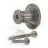 Top Knobs Edwardian Lund 1 1/4" Cabinet Knob Antique Pewter M911