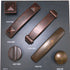 10 Pack Amerock Forgings 1 1/4" Rustic Cabinet Knob Wrought Iron BP4425WI