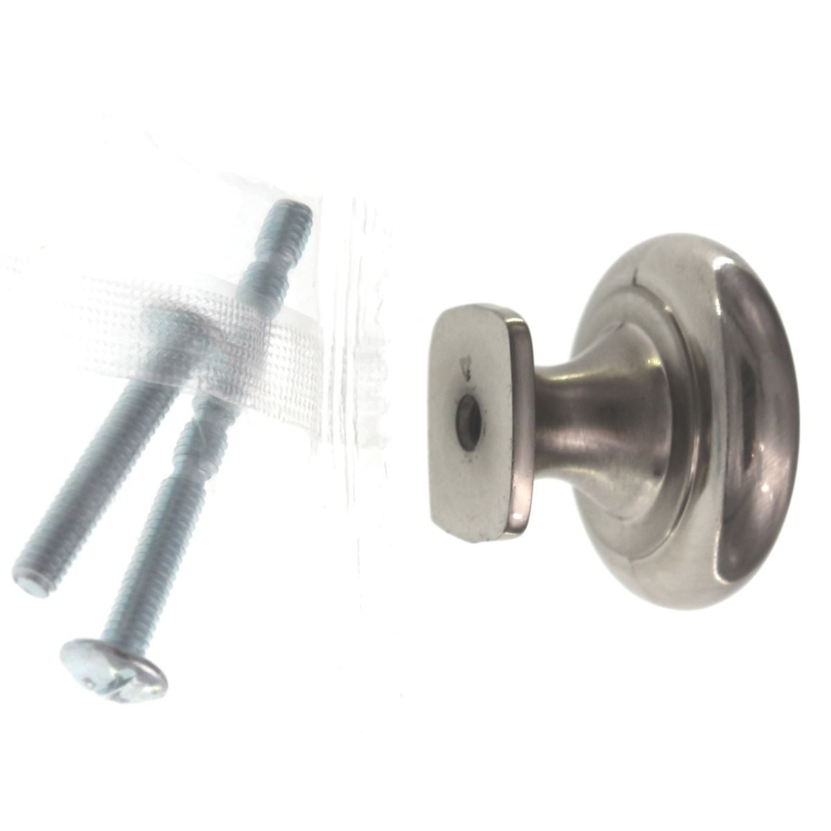 Jeffrey Alexander Belcastel 1 3/8" Cabinet Knob Satin Nickel MO6303SN