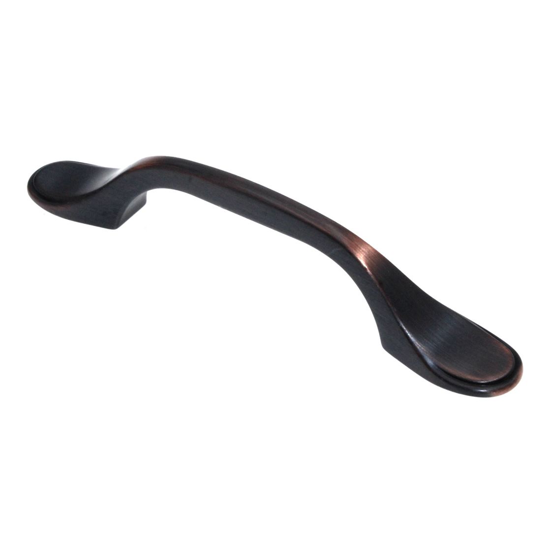 Hickory Conquest Oil Rubbed Bronze Highlighted Cabinet  3"cc Handle Pull VP14444-OBH, 10 Pack 