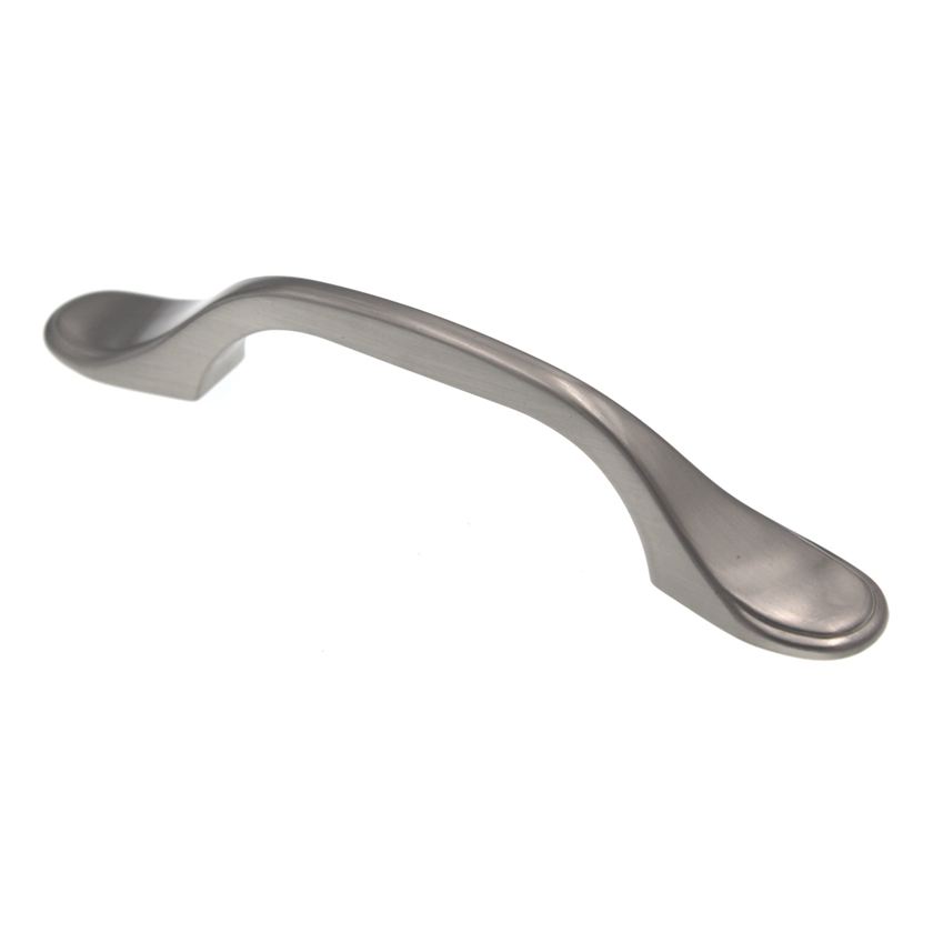Hickory Hardware Conquest Satin Nickel Cabinet 3"cc Handle Pull P14444-SN