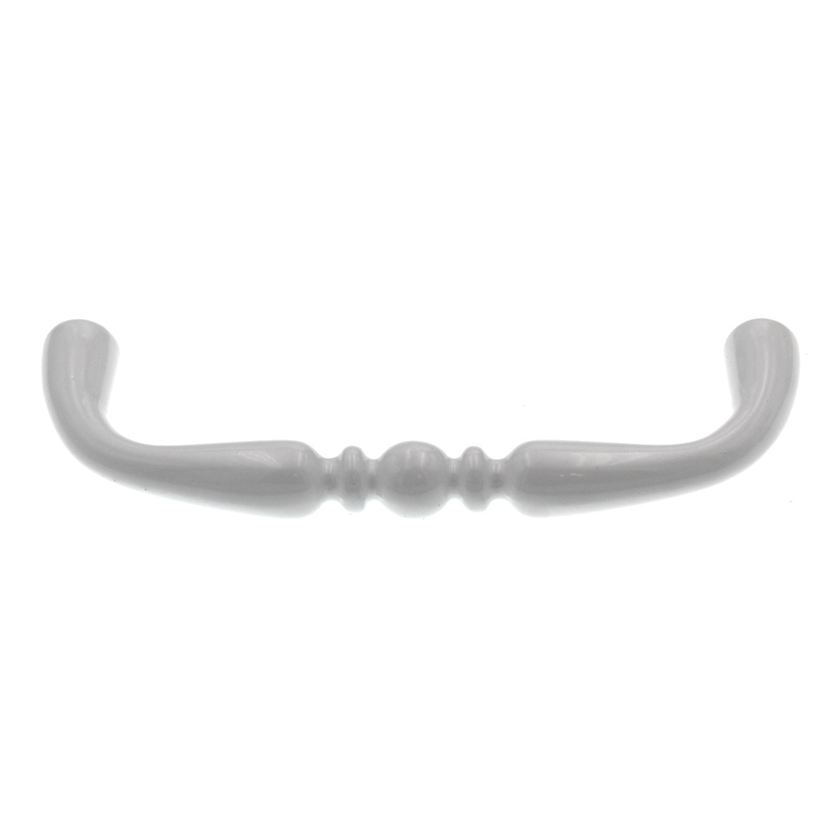Hickory Hardware Conquest P14451-W White 3 in. Centers Cabinet Handle