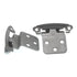 30 Pair of Belwith Chromolux 3/8" Inset Hinges Self-Closing P243-CLX